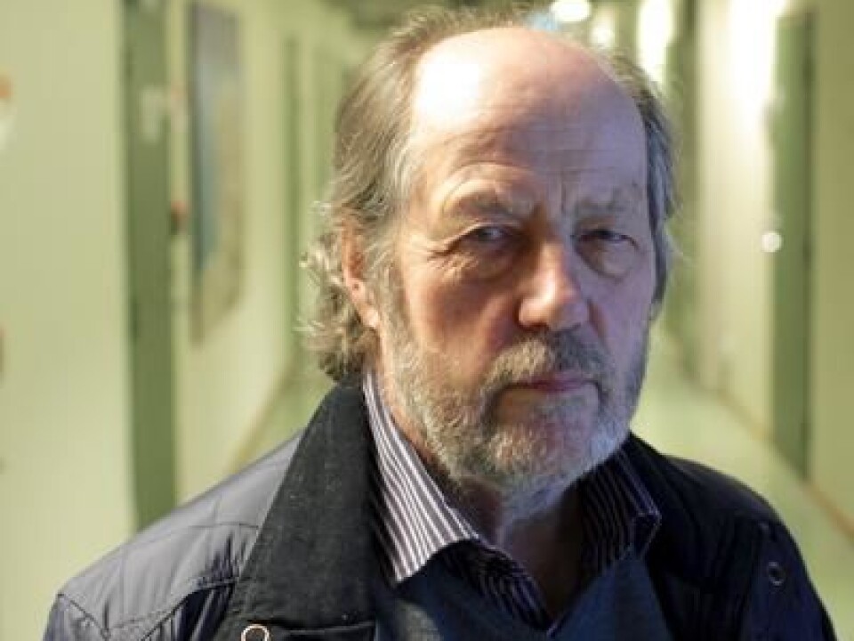 Harald Furnes, Professor Emeritus, the Department of Earth Science, University of Bergen. (Photo: Jens Helleland Ådnanes/ Copyright: UiB)