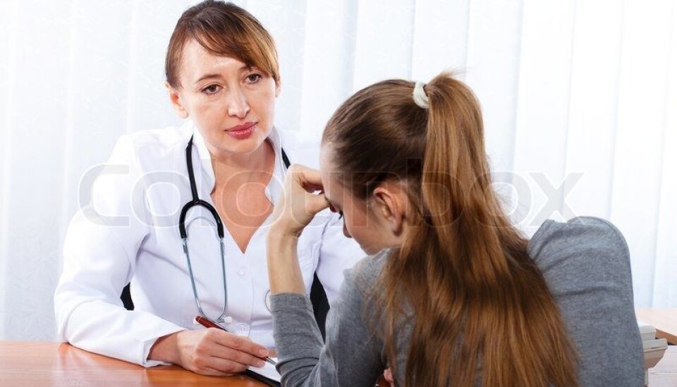Doctors, nurses and physical therapists don’t always succeed at getting their patients to realize the seriousness of their illness, and would like more training in how to communicate effectively. (Photo: Colourbox)