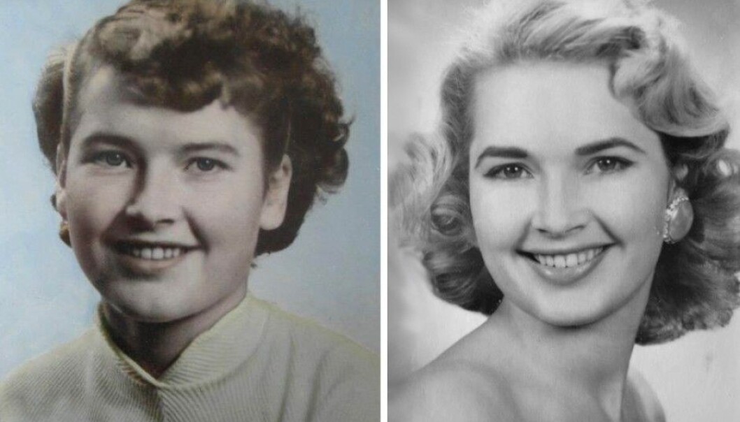 Several thousand young unmarried women from Norway’s southernmost counties went to the US during the first decades after World War II. Most quickly changed their clothing and hairstyles and adopted American fashion and culture, such as this young woman. The photo on the left shows her as a teenager in Norway, while the one on the right shows her in the United States. (Photo: private; montage: Arnfinn Christensen, forskning.no) Several thousand young unmarried women from Norway’s southernmost counties went to the US during the first decades after World War II. Most quickly changed their clothing and hairstyles and adopted American fashion and culture, such as this young woman. The photo on the left shows her as a teenager in Norway, while the one on the right shows her in the United States. (Photo: private; montage: Arnfinn Christensen, forskning.no)