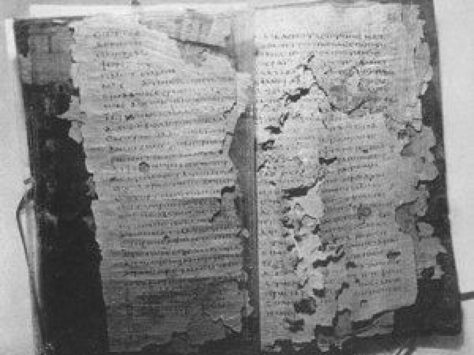 Papyryus codicies of the Nag hammadi library. (Photo: Mike Shea/Flickr CC BY-NC 2.0)