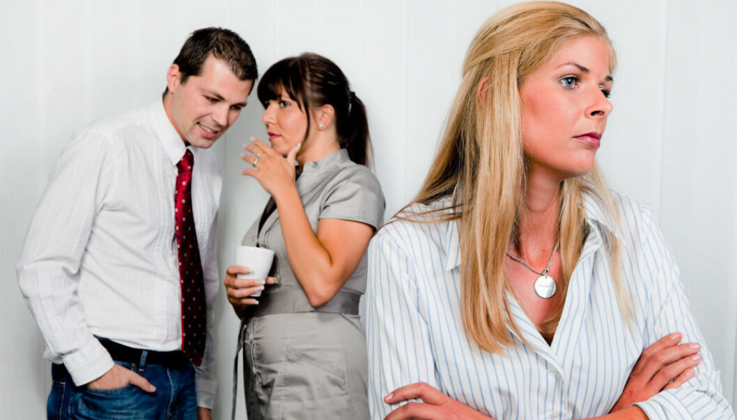 How can we stop bullying at work? (Illustrative photo: Colourbox.) How can we stop bullying at work? (Illustrative photo: Colourbox.)