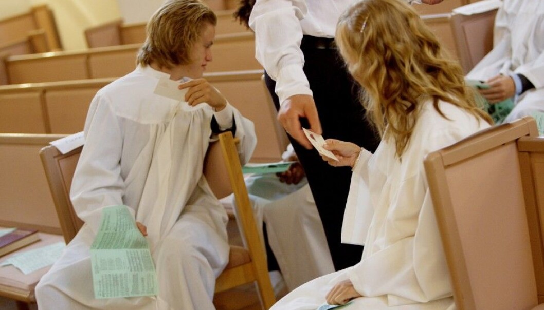 Priests talk with confirmands about sex and usually encourage them to think for themselves - but also want them to arrive at the Priests talk with confirmands about sex and usually encourage them to think for themselves - but also want them to arrive at the