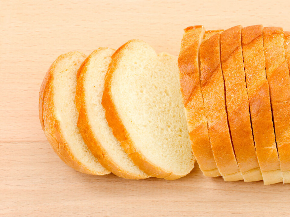 Unfortunately, white bread won't give the same apparent health benefits that whole grain bread does. (Photo: Colourbox)