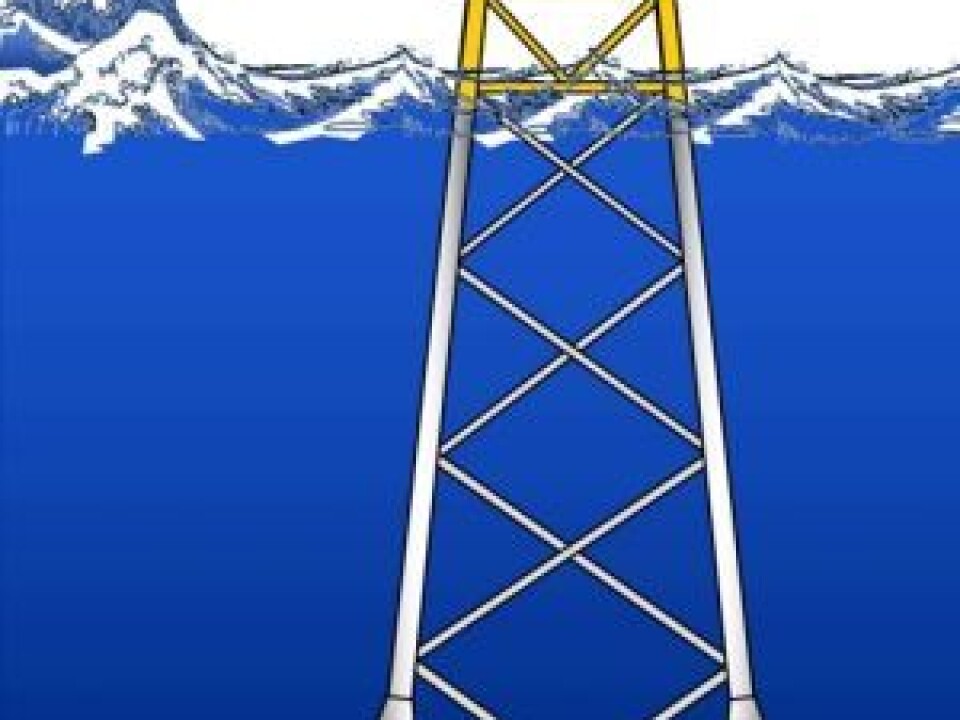 The monster wave’s impact lead to pressure below atmosphere around the anchors of the Draupner E., while pressure on the backside of the platform was above atmosphere. Both the platform and its fundament held its ground, though.