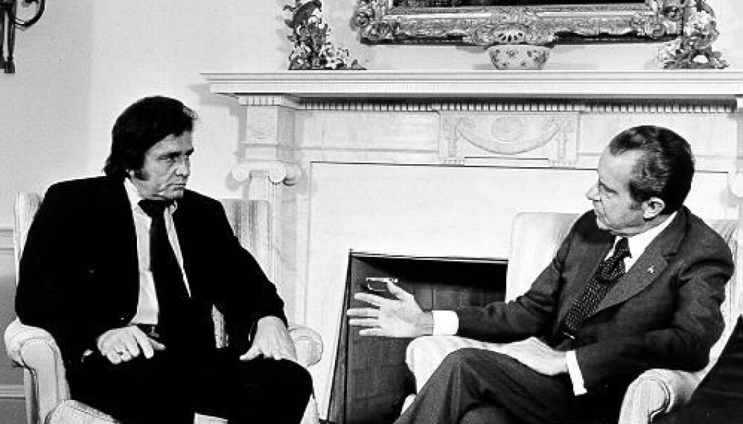 Johnny Cash has been perceived as distinctively masculine in terms of tone and appearance. Other musical styles have broken with norms of masculinity. One sound was considered obscene and banned by BBC. (Photo: Ollie Atkins/Public domain) Johnny Cash has been perceived as distinctively masculine in terms of tone and appearance. Other musical styles have broken with norms of masculinity. One sound was considered obscene and banned by BBC. (Photo: Ollie Atkins/Public domain)