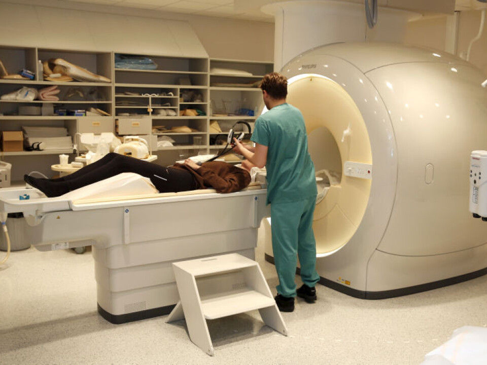 The MR-scan at Rikshospitalet University Hospital was among the methods used in the study. (Photo: Terje Heiestad/ UiO.)