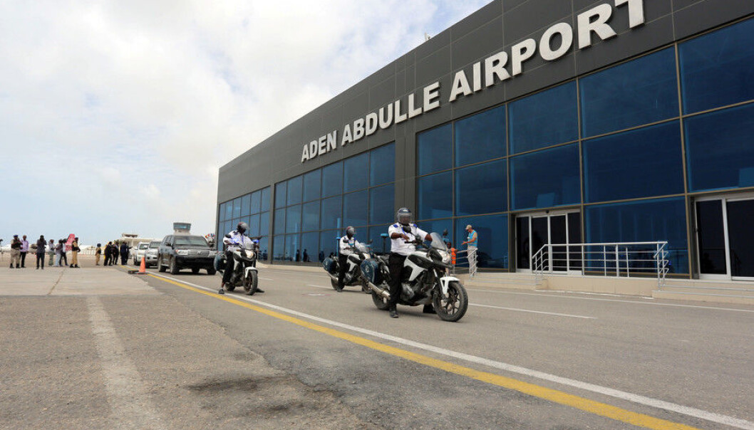 Somalia security escort Uganda’s President Yoweri Museveni’s convoy to a regional summit in Mogadishu, the first in 35 years. Reuters/Feisal Omar Somalia security escort Uganda’s President Yoweri Museveni’s convoy to a regional summit in Mogadishu, the first in 35 years. Reuters/Feisal Omar