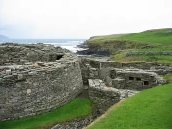 Midhowe Broch, remnants of an ancient settlement in the Orkney Islands. The Orkneys were invaded by Norwegian Vikings in 875. (Photo: Rob Burke/ CC BY-SA 2.0)