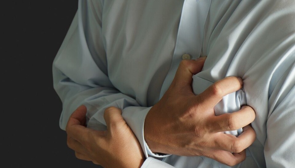 Anxious men have 78 per cent higher risk of heart attack than others. (Photo: Colourbox)