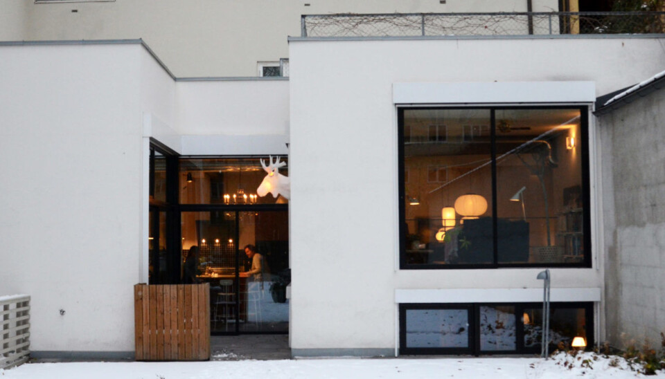 This house was once a car workshop. Now it is upgraded to an energy efficient and modern apartment with help from energy and construction researchers. Photo: Lisbet Jære.