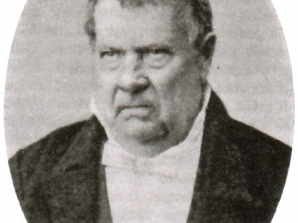 Peter Vogelius Deinboll was born in Copenhagen, but eventually became known in Norway for his work as a priest, politician and a naturalist. The plant genus Deinbollia is named after him, and he made important discoveries in eastern Finnmark and in the Norwegian-Russian border areas. (Photo: Wikimedia Commons, free use)