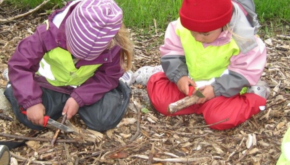 Concepts such as outdoor pursuits and risky play can have very different content depending on where in the world you come from. (Photo: Kidsa Øvsttun)