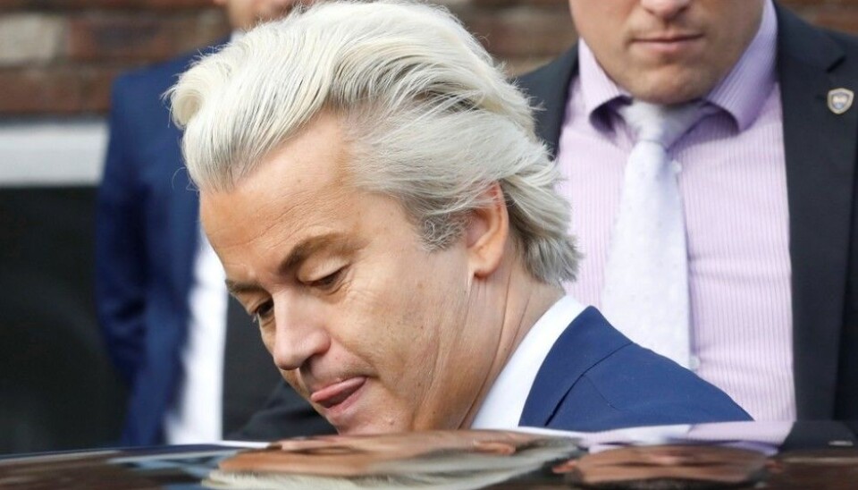 If Geert Wilders is perceived as a charismatic and credible politician, what does this say about other European politicians, asks Asle Toje, research director at the Norwegian Nobel Institute. (Photo: Yves Herman, Reuters / NTB scanpix)