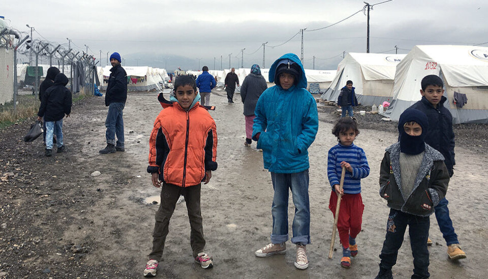 Two-and-a-half million Syrian children are not being taught Arabic because of the conflict in their homeland. The photo shows a refugee camp in Turkey. (Photo: Alf Inge Wang)