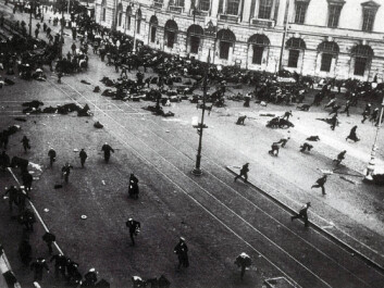 A demonstration in Petrograd (which is now called St. Petersburg) on 4 July 1917, during which Provisional Government shot into the crowd. (Photo: Viktor Bulla/Wikimedia Commons. Public domain image.) A demonstration in Petrograd (which is now called St. Petersburg) on 4 July 1917, during which Provisional Government shot into the crowd. (Photo: Viktor Bulla/Wikimedia Commons. Public domain image.)