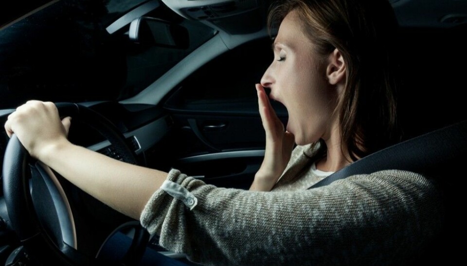 What makes us tired in a car if other passengers are sleeping?
