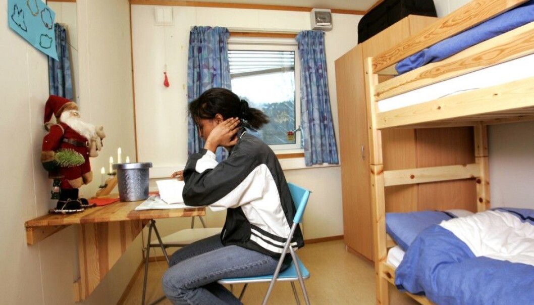 A girl at the Hvalstad Reception Centre for single minors. The picture was taken in a different context in 2005. (Photo: Bjørn Sigurdsøn / NTB scanpix) A girl at the Hvalstad Reception Centre for single minors. The picture was taken in a different context in 2005. (Photo: Bjørn Sigurdsøn / NTB scanpix)