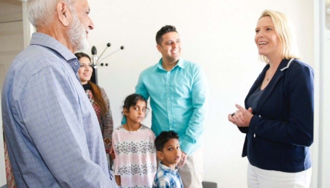 Immigrants on the whole have a little more confidence in the political system, the justice system and law enforcers than the rest of the Norwegian public. Minister of Immigration and Integration Sylvi Listhaug, of the right-wing Progress Party, is seen here together with the Latif family in connection with Pakistan’s Resolution Day. (Photo: Terje Pedersen / NTB scanpix) Immigrants on the whole have a little more confidence in the political system, the justice system and law enforcers than the rest of the Norwegian public. Minister of Immigration and Integration Sylvi Listhaug, of the right-wing Progress Party, is seen here together with the Latif family in connection with Pakistan’s Resolution Day. (Photo: Terje Pedersen / NTB scanpix)