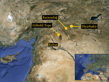The cradle of agriculture could be placed in southeastern Turkey, 10,000 years ago (Map: Per Byrhing) The cradle of agriculture could be placed in southeastern Turkey, 10,000 years ago (Map: Per Byrhing)