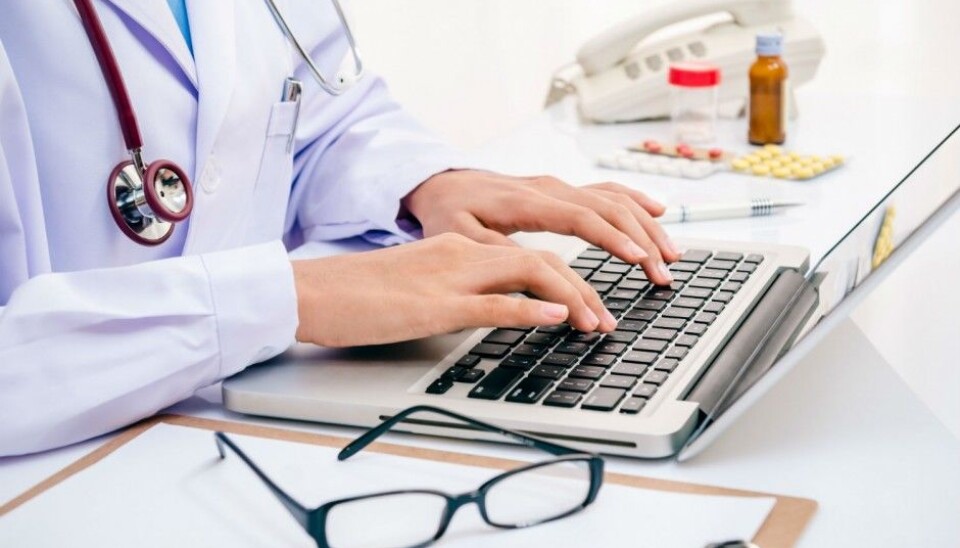 It is very difficult for researchers to obtain data from electronic health records. However, a researcher has now developed a computer program that gives researchers ability to analyse the data, while ensuring that the patient's privacy is protected. (Illustration photo: Colourbox)
