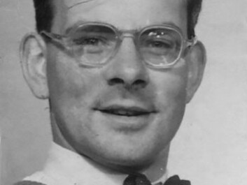 Michael Whitehouse in the late 1950s (photo from the passport with which he travelled to Philadelphia.) (Photo: Jonas Kure Buer) Michael Whitehouse in the late 1950s (photo from the passport with which he travelled to Philadelphia.) (Photo: Jonas Kure Buer)