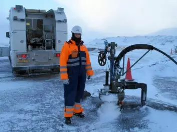 The technology for carbon capture and storage has been demonstrated, such as <a href=http://sciencenordic.com/pumping-co2-volcanic-rock-transforms-it-limestone-record-time target="_blank">this project in Iceland</a>. Scientists are pumping carbon dioxide into basaltic rocks where it is converted to limestone within two years. But can such technology be scaled up to make a difference to global carbon emissions? (Photo: Sigurdur Gislason)