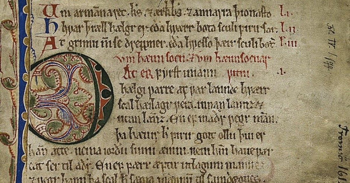 Thrifty medieval bailiffs accidentally saved Old Norse texts