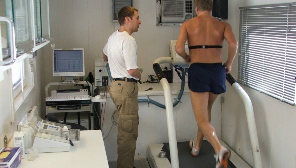 Anders Aandstad has tested 800 soldiers in The Home Guard. (Photo: Norwegian School of Sport Sciences)