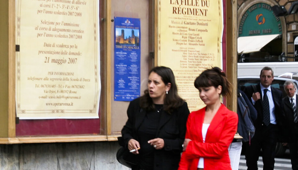 Most young Italian women must make a choice: will they pursue a career or raise a family? (Photo: Colourbox)