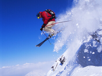 A fall can be dangerous when you’re speeding down a mountain. (Colourbox) A fall can be dangerous when you’re speeding down a mountain. (Colourbox)