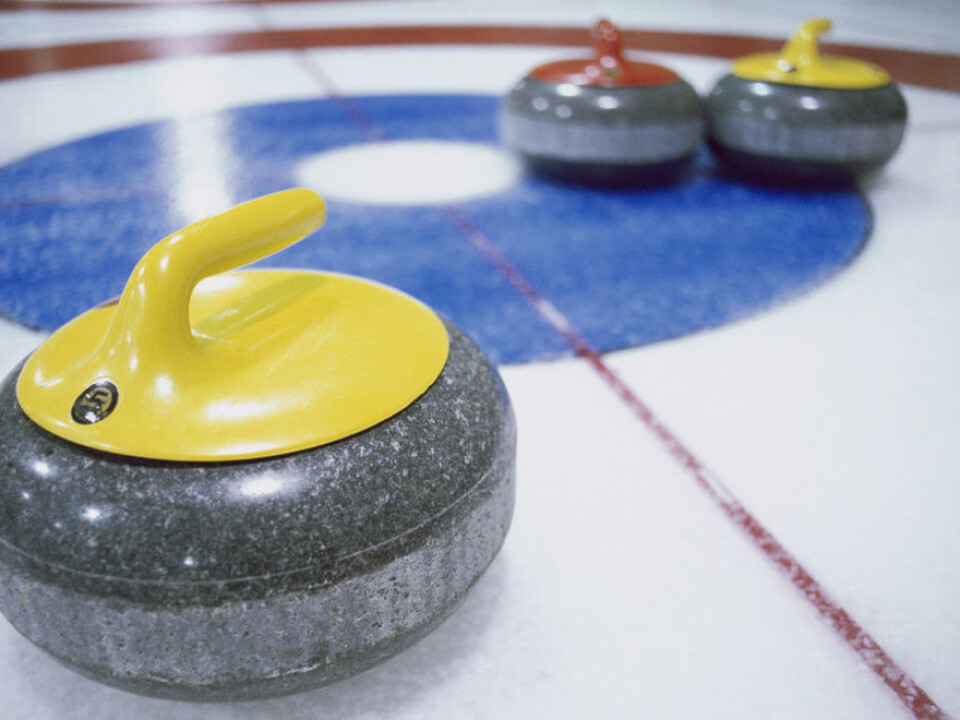 Curling – the safest winter sport? (Photo: Colourbox)