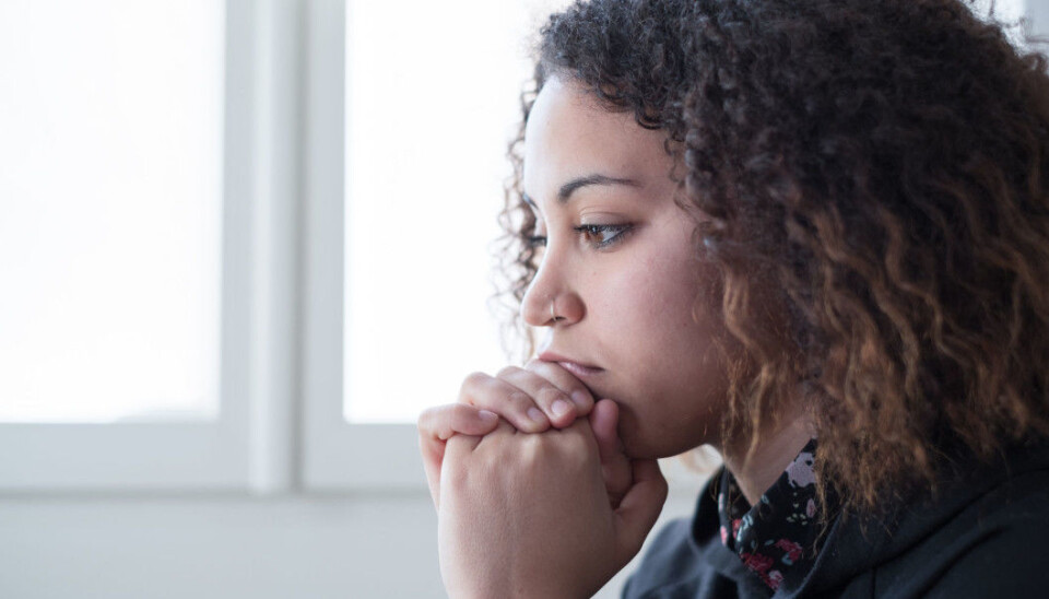 Around 10 per cent of today's youth - mostly girls - has experienced self-harm, either by cutting, slashing or hitting themselves. But there are large individual differences within the group and many causes of doing so. (Illustrative photo: Shutterstock / NTB Scanpix)
