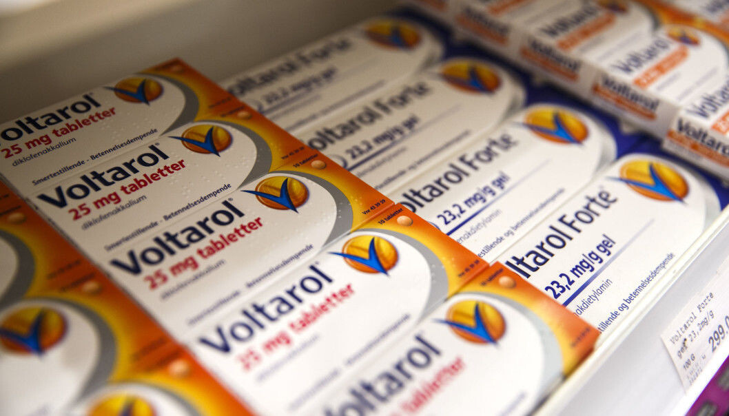 Tablets like Voltarol and Voltaren should not be sold without prescription, say the authors behind a new study. (Photo: Photo: Berit Roald / NTB scanpix) Tablets like Voltarol and Voltaren should not be sold without prescription, say the authors behind a new study. (Photo: Photo: Berit Roald / NTB scanpix)
