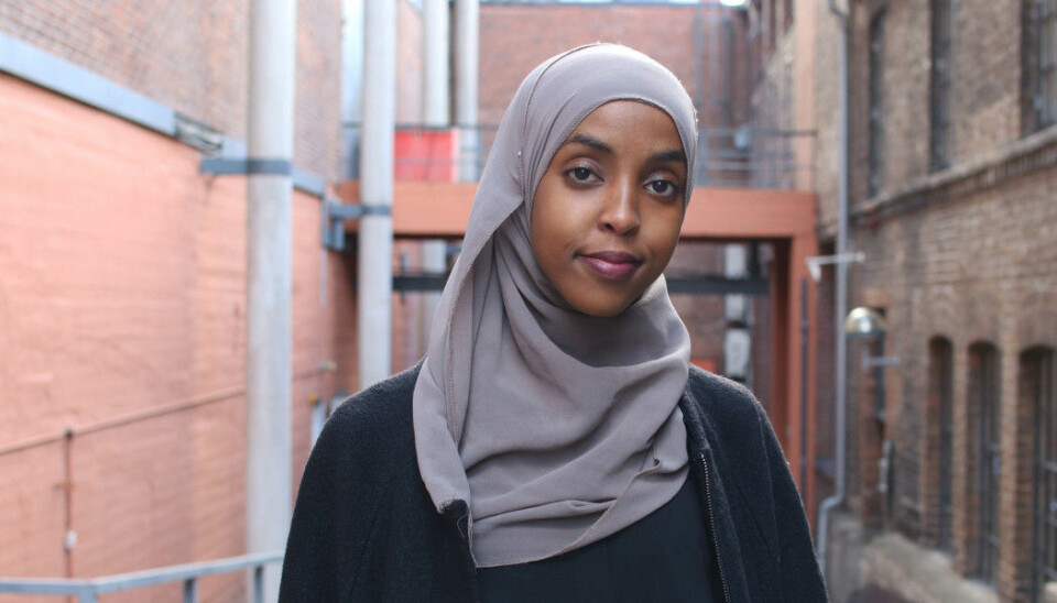 'Most people don't talk about religion much, and they interpret it in their own way,' says Idil Abdi Abdulle Mohamed, a law sociologist who helped interview 90 young Muslims about their faith. The 27-year-old recognizes himself in much of what they say. (Photo: Lasse Biørnstad, forskning.no)