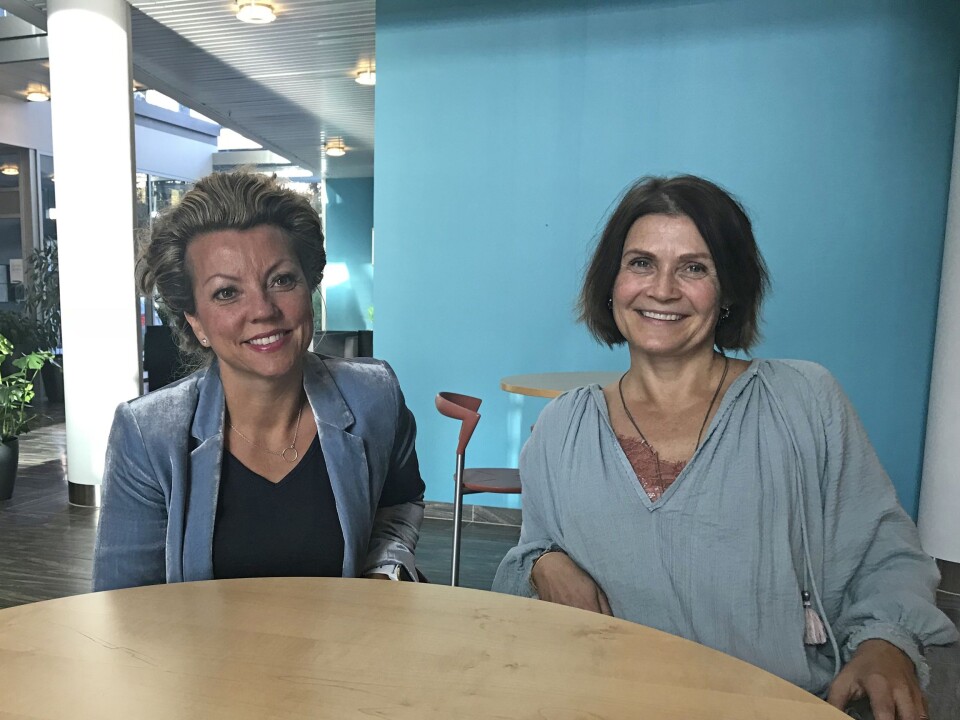 Senior researchers Line Lundvoll Warth (left) and Kari Dyb, have studied the use of the Norwegian summary care record. (Photo: Lene Lundberg )