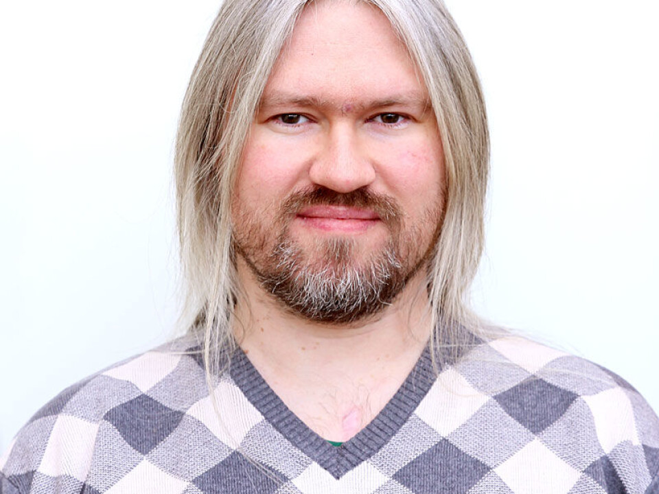 Svein-Gunnar Johansen, a PhD student at the Norwegian Centre for E-health Research is developing the educational computer game as part of his PhD. (Photo: Norwegian centre for E-health research)