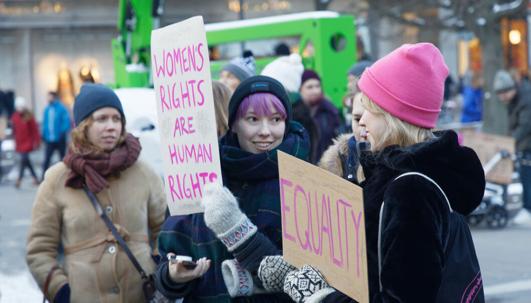 The Women's March, Stockholm, Sweden, 2018. (Photo: Shutterstock) The Women's March, Stockholm, Sweden, 2018. (Photo: Shutterstock)
