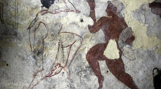 How Etruscans reached the afterlife: orgasm, blood, and erotic dance