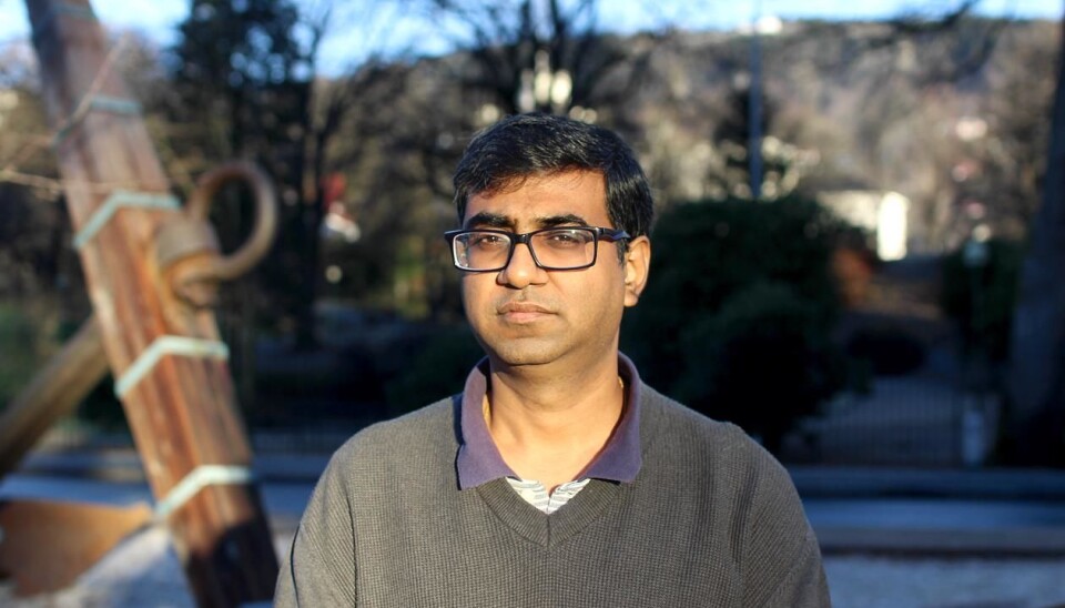 CLEANING UP: Funded by an ERC Consolidator Grant, Professor Saket Saurabh aims to make it easier to find valuable information in Big Data. (Photo: Jens H. Ådnanes, UiB)