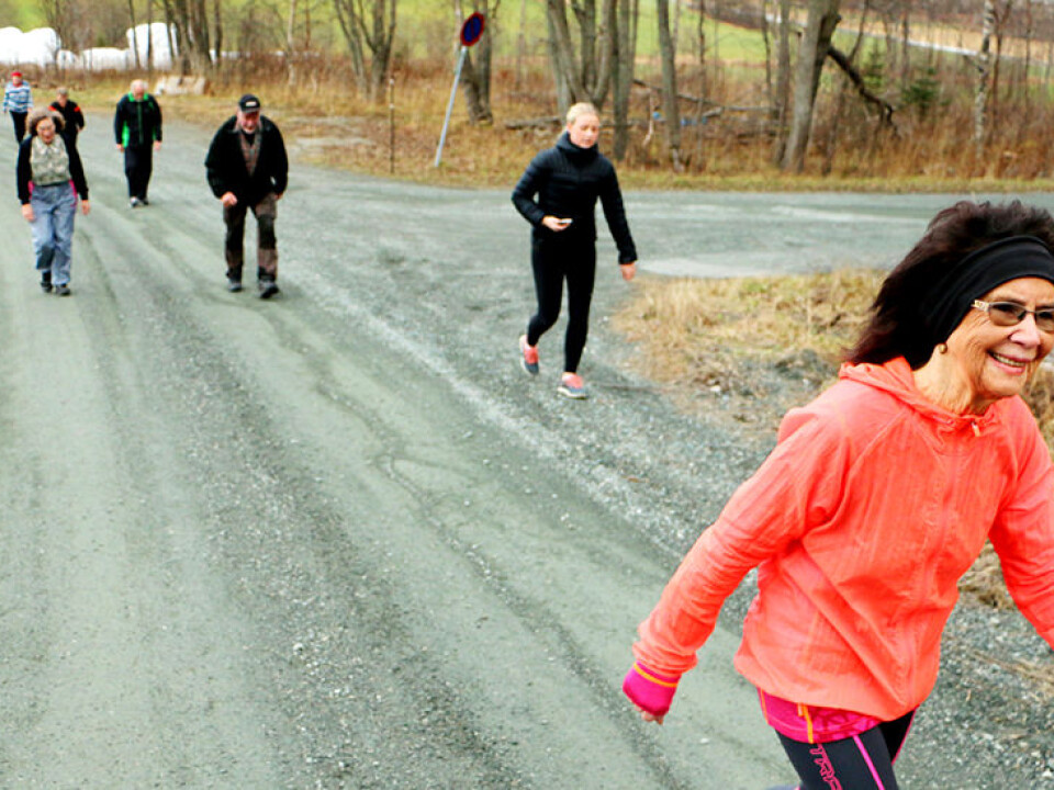 “Dropout from training programmes is a challenge. Even at start-up, you can identify and help elderly people who are prone to jumping out of a training programme so that we can followed up on them and motivate them a bit more,” says Reitlo. (Photo: Andrea Hegdahl Tiltnes, NTNU)