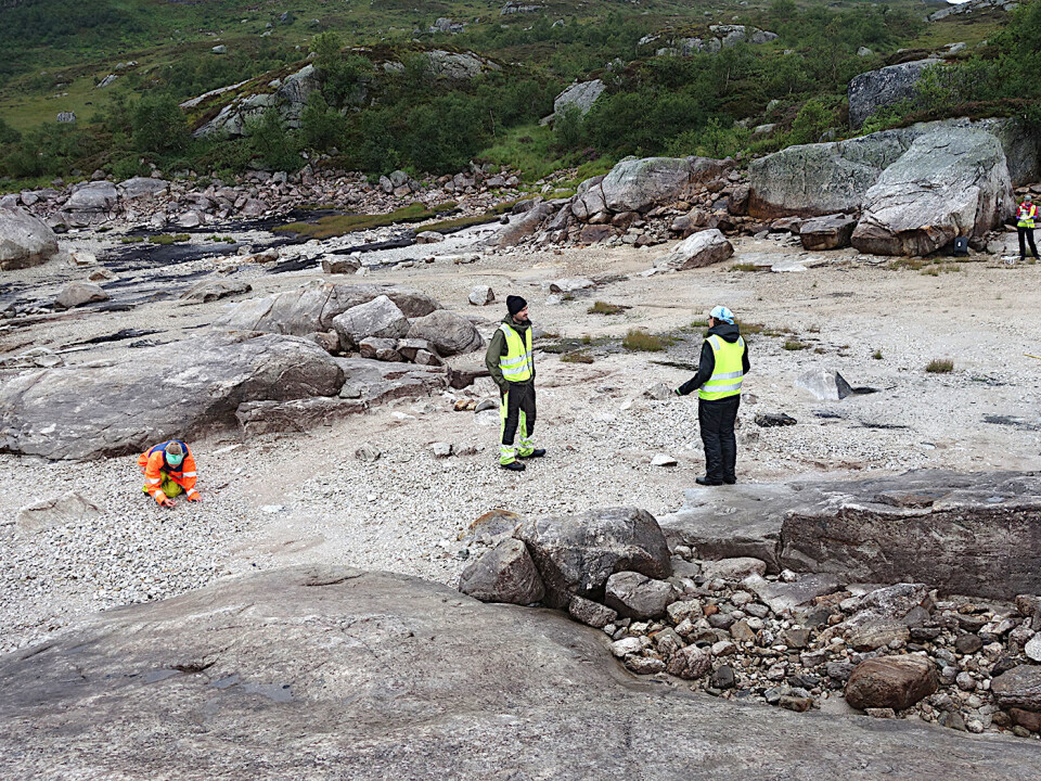 A short three-day stint in the field produced great results, including the discovery of a hitherto unknown stone-age settlement.