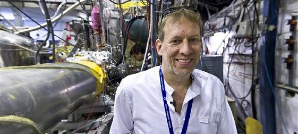 First ever quantum leap in antihydrogen atoms