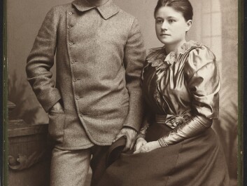 Eva and Fridtjof Nansen as newlyweds in 1889. (Photo: Christian Gibsson/National Library) Eva and Fridtjof Nansen as newlyweds in 1889. (Photo: Christian Gibsson/National Library)
