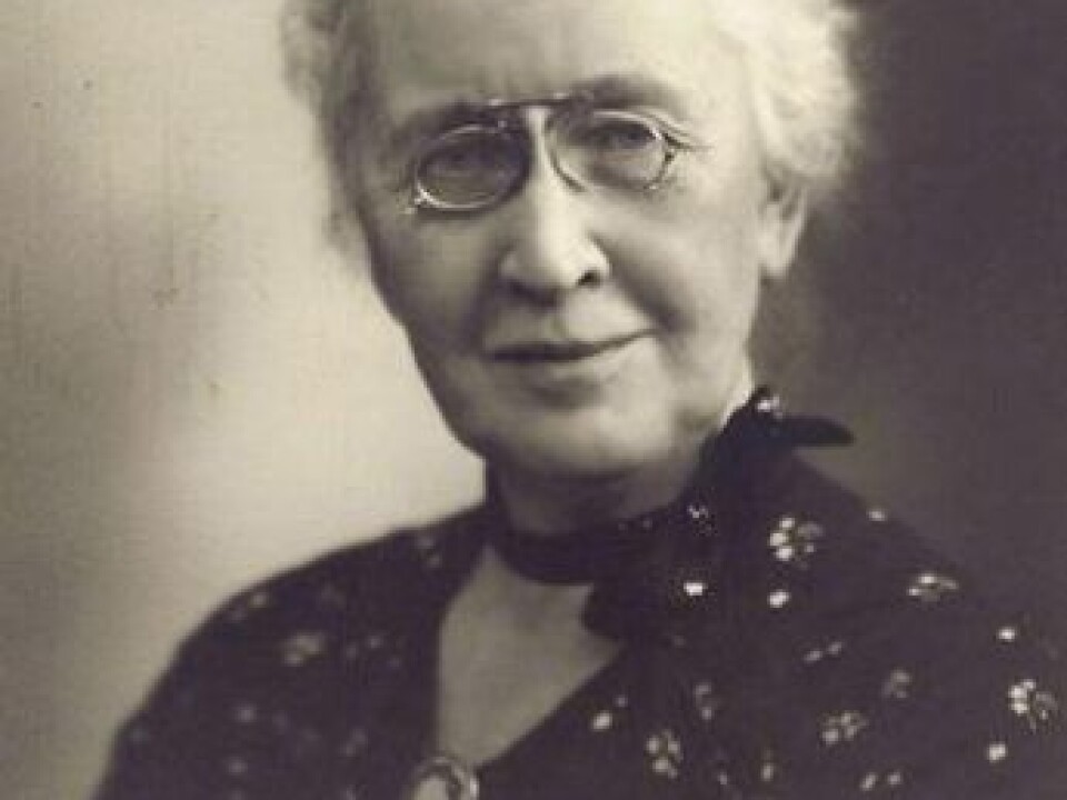 Hilda Johansen on her 80th birthday. (Photo: Lauritz Larsen/Tom Riis)