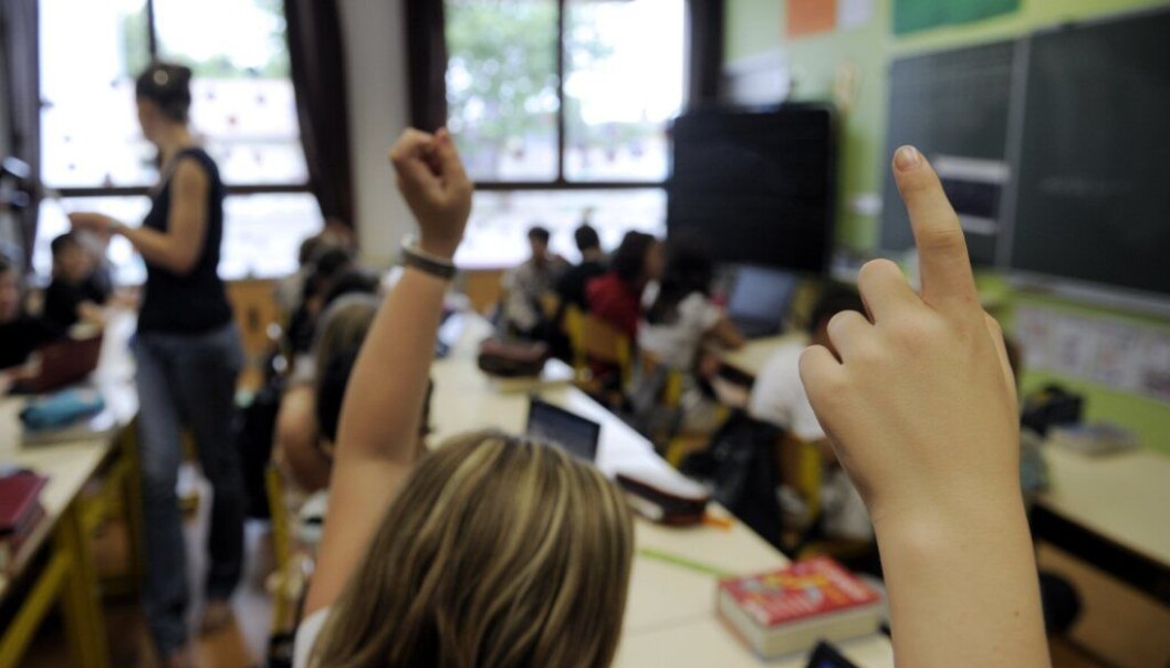 Reducing the size of a class helps hard-working girls in middle school and children from disadvantaged backgrounds. (Photo: Colourbox) Reducing the size of a class helps hard-working girls in middle school and children from disadvantaged backgrounds. (Photo: Colourbox)