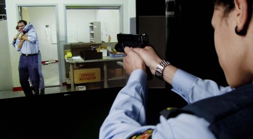 Police learn how to shoot in cyberspace