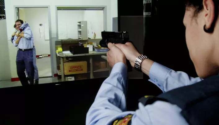 Police learn how to shoot in cyberspace
