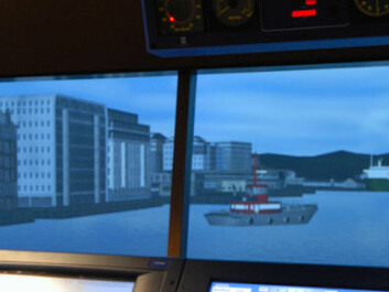 The navigation simulator at the Royal Norwegian Naval Academy. (Photo: Royal Norwegian Navy)