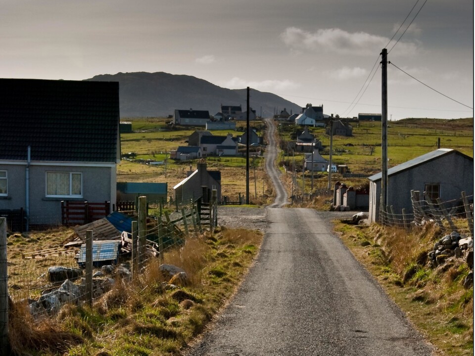 Siabost village lies in the Outer Hebrides, off the west coast of Scotland. Many of the place names in this area end in -bost, which comes from the Old Norse bolster∂r, or residence. (Photo: Blue Sky 4691/Flickr)