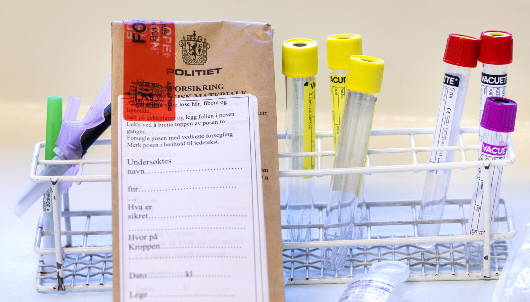 Skilbrei is leading the research project Evidently Rape, which will follow evidence in rape cases from collection to court. Law professor Ragnhild Hennum is also involved in the project. The picture shows police bags being sealed for evidence gathering of biological material at the rape victim reception centre in Oslo. Photo taken in January 2019. (Photo: Gorm Kallestad / NTB scanpix) Skilbrei is leading the research project Evidently Rape, which will follow evidence in rape cases from collection to court. Law professor Ragnhild Hennum is also involved in the project. The picture shows police bags being sealed for evidence gathering of biological material at the rape victim reception centre in Oslo. Photo taken in January 2019. (Photo: Gorm Kallestad / NTB scanpix)
